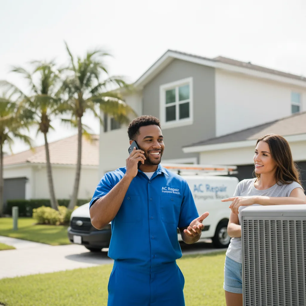 AC Repair Pompano Beach customer support in Scottville